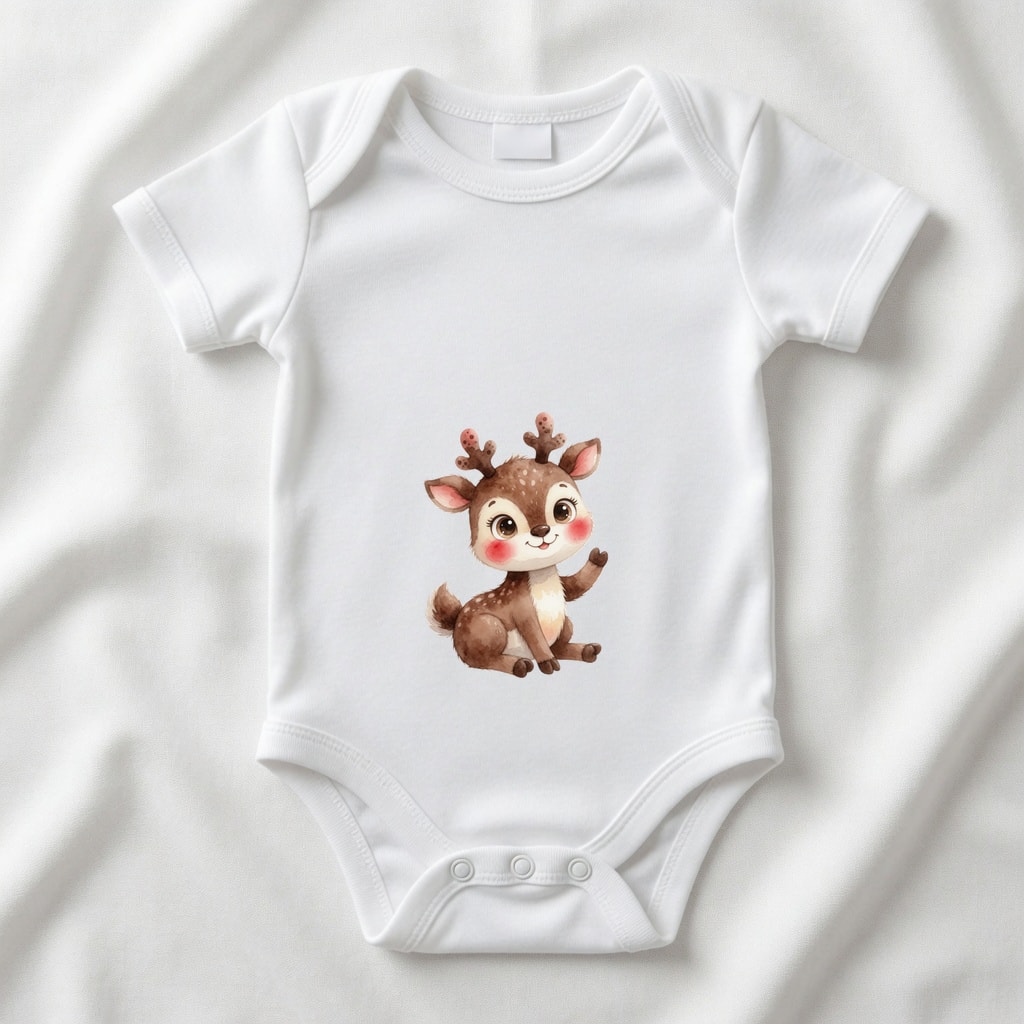 Body niemowlęce Szczęśliwe zwierzątka — Renifer