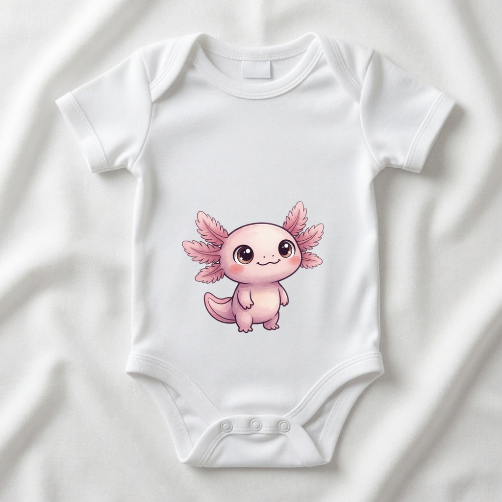 Body niemowlęce Szczęśliwe zwierzątka — Axolotl