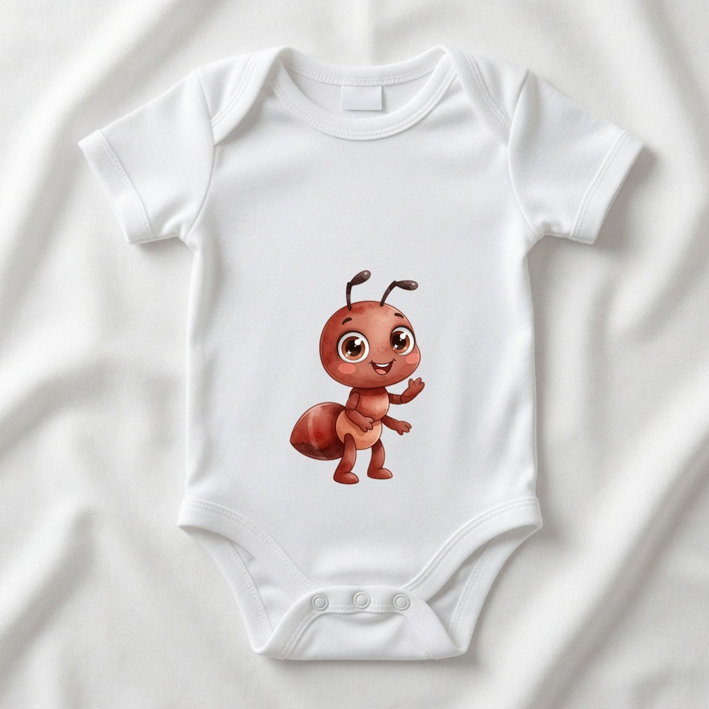 Body niemowlęce Szczęśliwe zwierzątka — Mróweczka