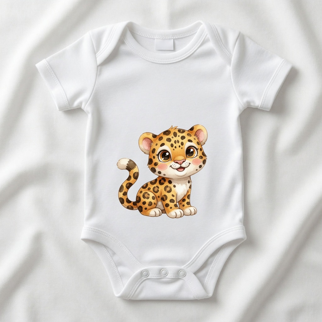 Body niemowlęce Szczęśliwe zwierzątka — Jaguarek