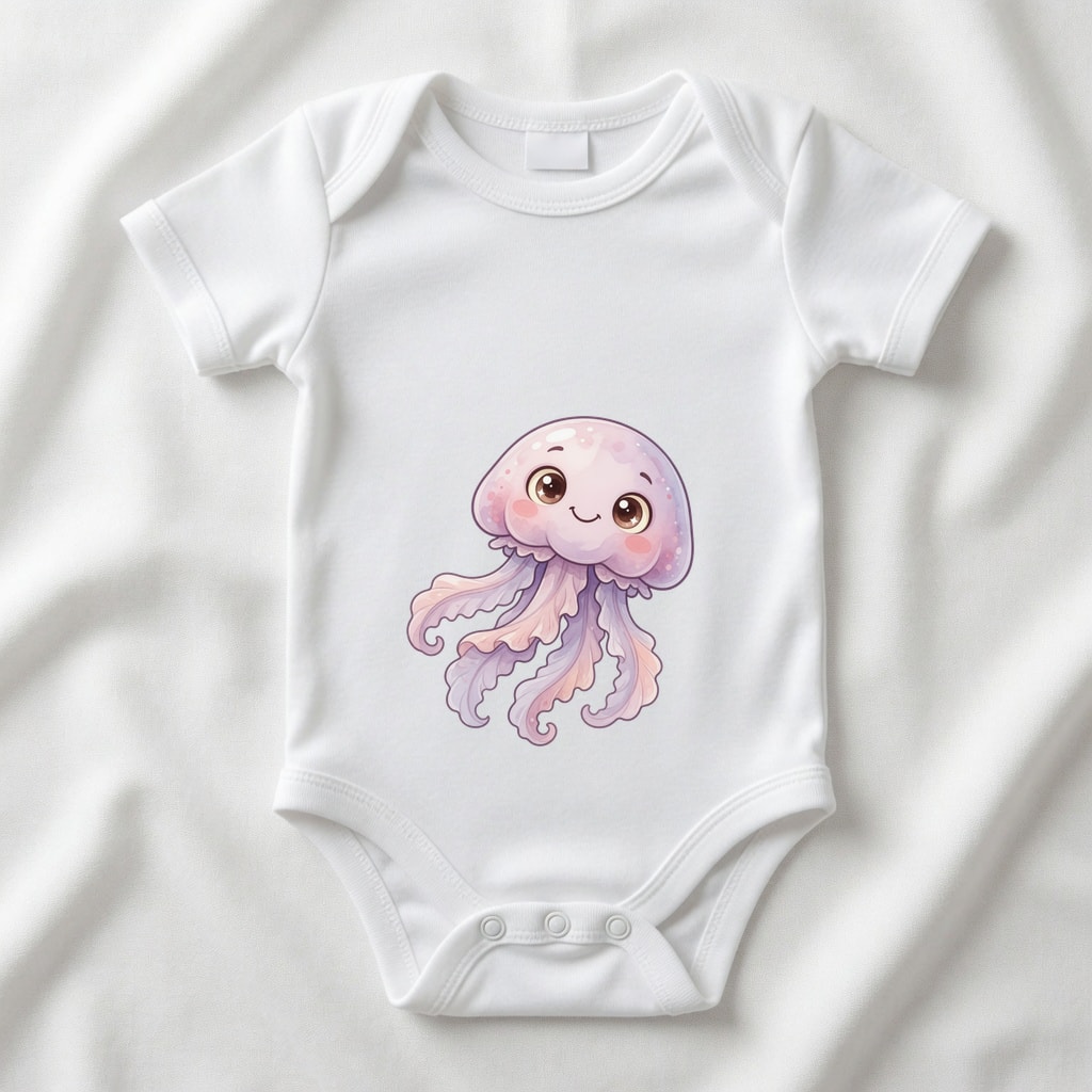 Body niemowlęce Szczęśliwe zwierzątka — Meduza