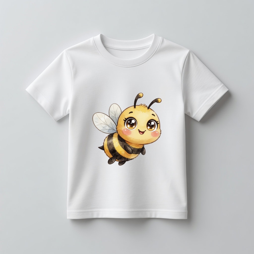 Koszulka kids Szczęśliwe zwierzątka — Pszczółka