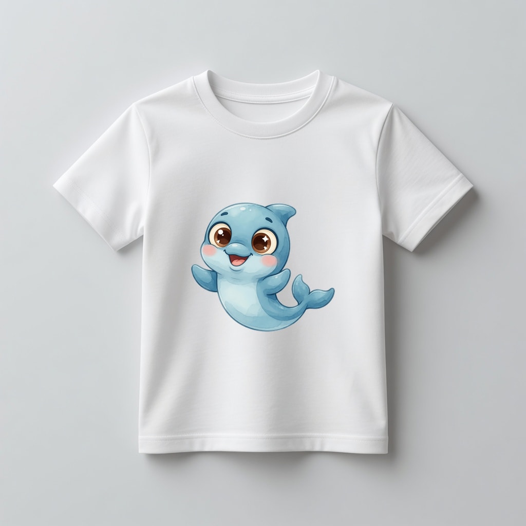 Koszulka kids — Delfinek