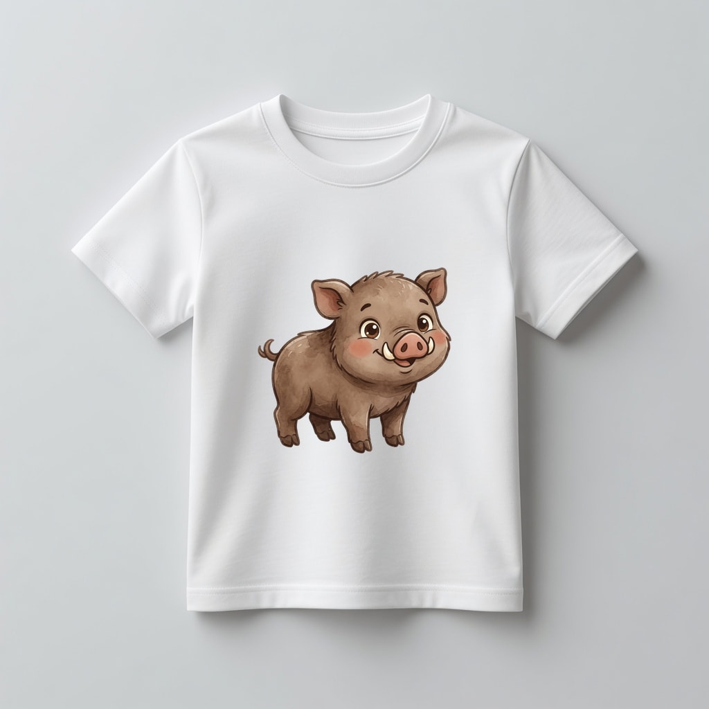 Koszulka kids — Dzik